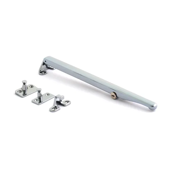 ERA Fab & Fix Craftsman Hardex Chrome Locking Casement Window Stay