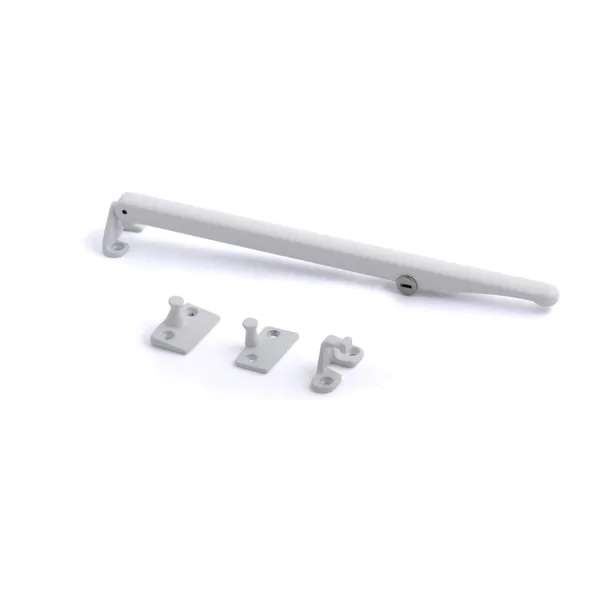ERA Fab & Fix Craftsman White Locking Casement Window Stay