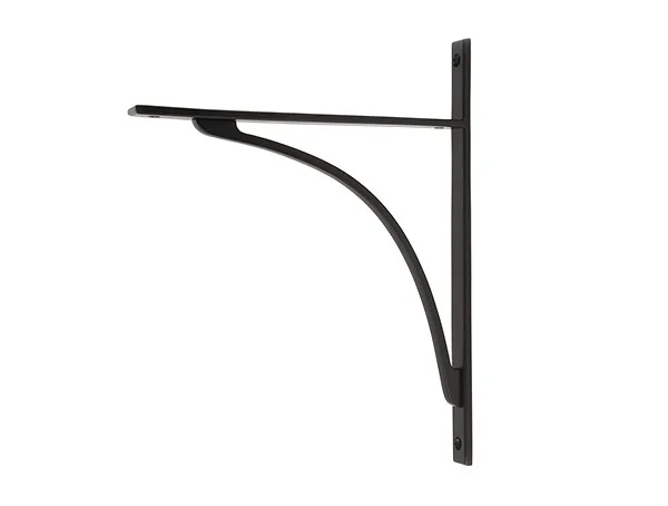 From The Anvil Aged Bronze Apperley Shelf Bracket 314mm x 250mm