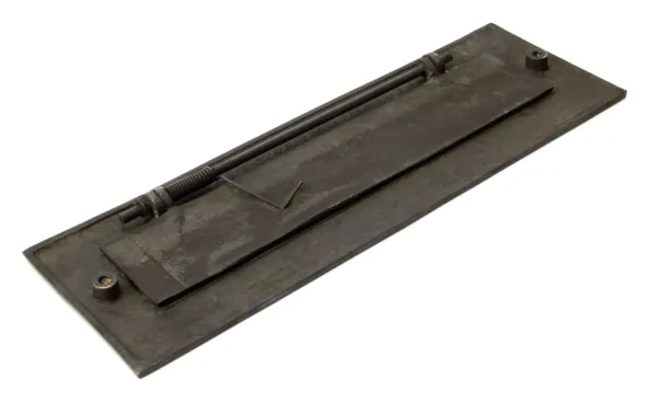 From The Anvil Aged Bronze Large Letter Plate