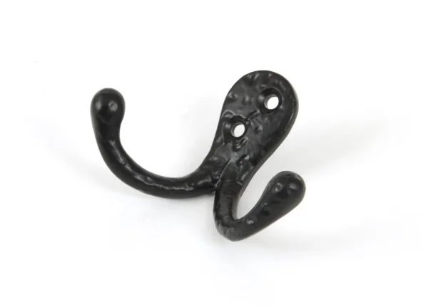 From The Anvil Black Celtic Double Robe Hooks