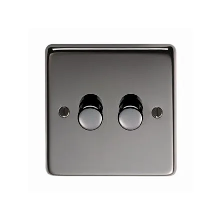 From The Anvil BN Double LED Dimmer Switch