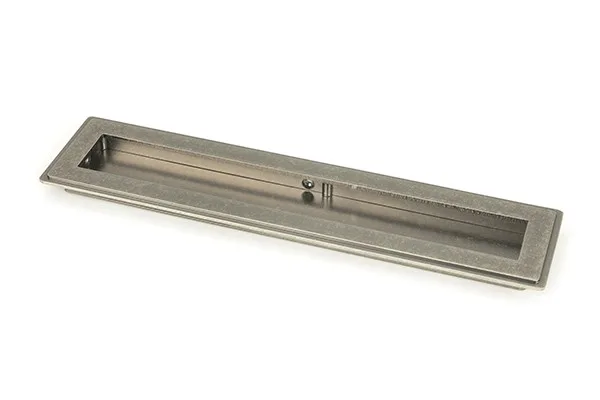 From The Anvil Pewter 250mm Art Deco Rectangular Pull