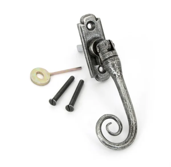 From The Anvil Pewter Monkeytail Espag Left Hand Fastener