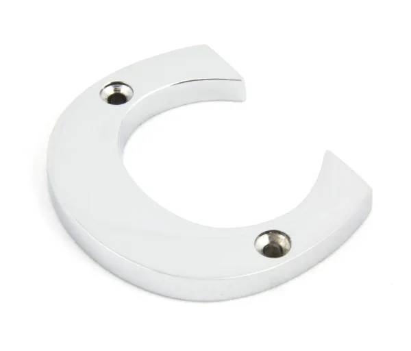 From The Anvil Polished Chrome Letter C