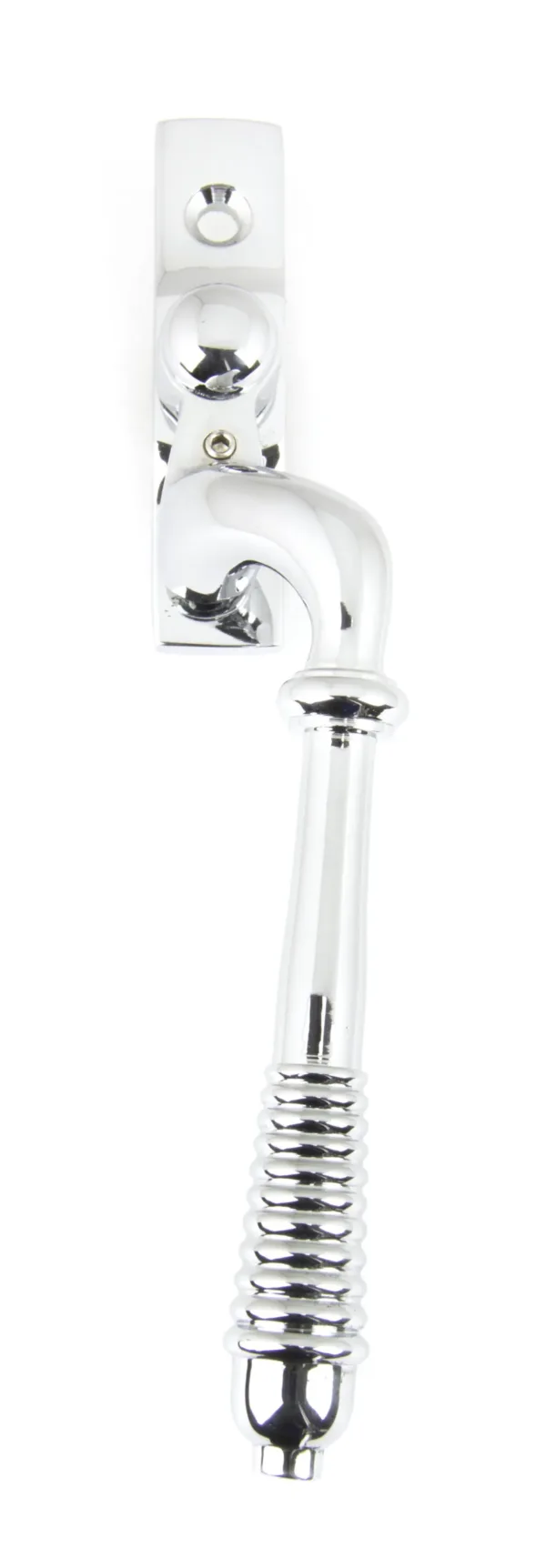 From The Anvil Polished Chrome Reeded Espag. Fastener Right Hand