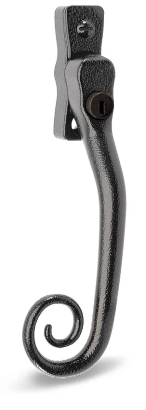 Mila Heritage Monkeytail Left Hand Locking Window Espag Fastener Heritage Pewter
