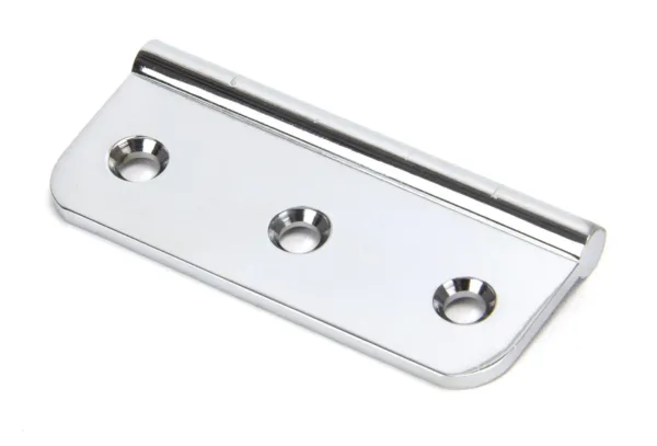 From The Anvil Polished Chrome 75mm Dummy Butt Hinge