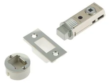 UNION 60mm Fastlatch Bathroom Privacy Tubular Deadbolt Polished Chrome