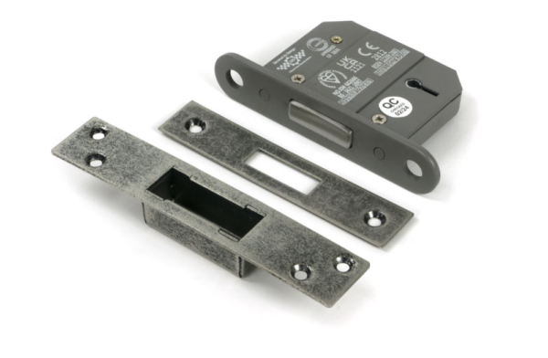From The Anvil 2.5" 5 Lever BS Dead Lock Pewter