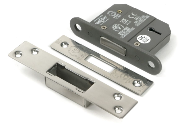 From The Anvil 2.5" 5 Lever BS Dead Lock Polished Chrome