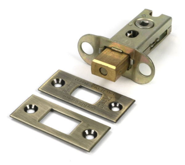 From The Anvil 2.5" Heavy Duty Tubular Deadbolt Aged Brass
