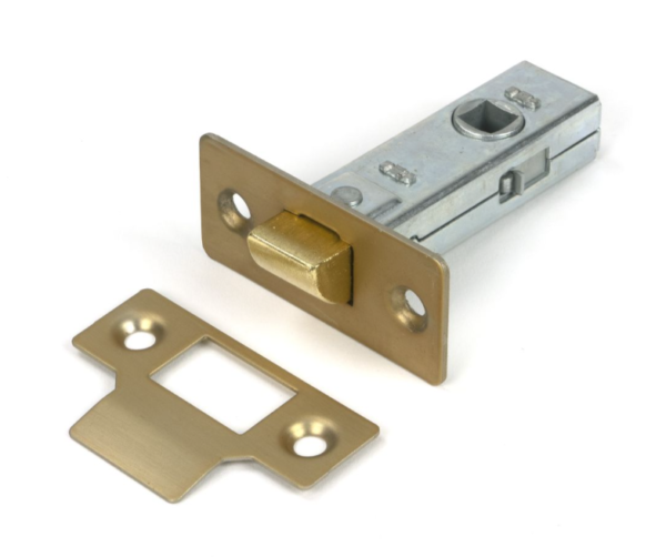 From The Anvil 2.5" Tubular Mortice Latch Satin Brass