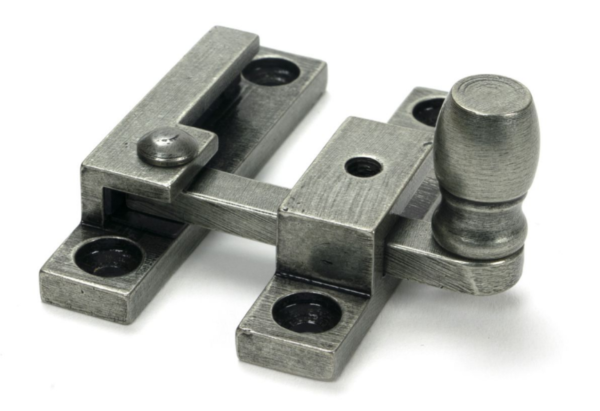 From The Anvil Narrow Mushroom Quadrant Fastener Pewter