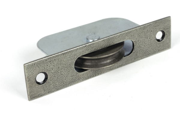 From The Anvil 75kg Square Ended Sash Pulley Pewter